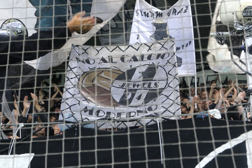 Sturm Graz - LASK
Oesterreichische Fussball Bundesliga, 2. Runde, SK Sturm Graz - LASK, Stadion Liebenau Graz, 05.05.2023. 

Foto zeigt Fans von Sturm
Schlüsselwörter: jewels