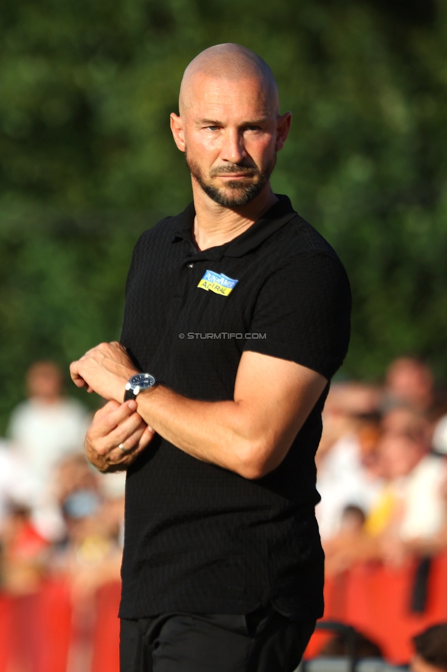 Kremser SC - Sturm Graz
OEFB Cup 1. Runde, Kremser SC - SK Sturm Graz, Sepp-Doll-Stadion Krems, 27.07.2024. 

Foto zeigt Christian Ilzer (Cheftrainer Sturm)
