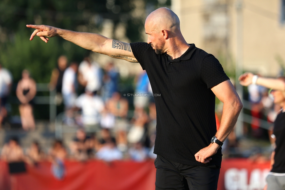 Kremser SC - Sturm Graz
OEFB Cup 1. Runde, Kremser SC - SK Sturm Graz, Sepp-Doll-Stadion Krems, 27.07.2024. 

Foto zeigt Christian Ilzer (Cheftrainer Sturm)
