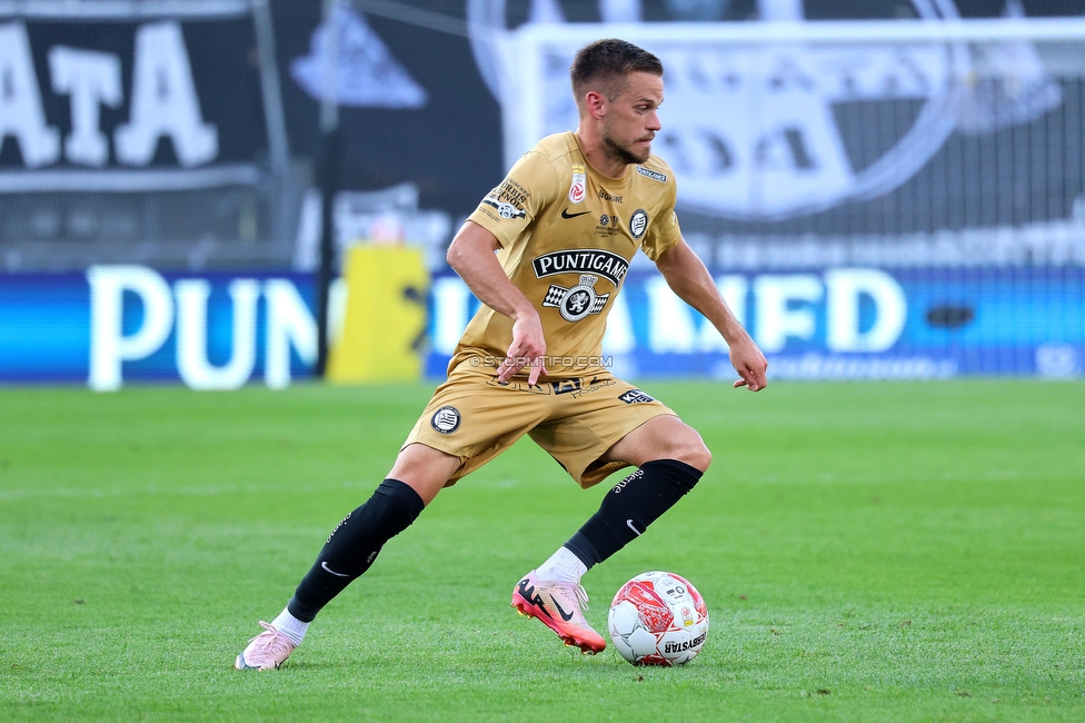 Sturm Graz - Hartberg
Oesterreichische Fussball Bundesliga, 2. Runde, SK Sturm Graz - TSV Hartberg, Stadion Liebenau Graz, 11.08.2024. 

Foto zeigt Tomi Horvat (Sturm)
