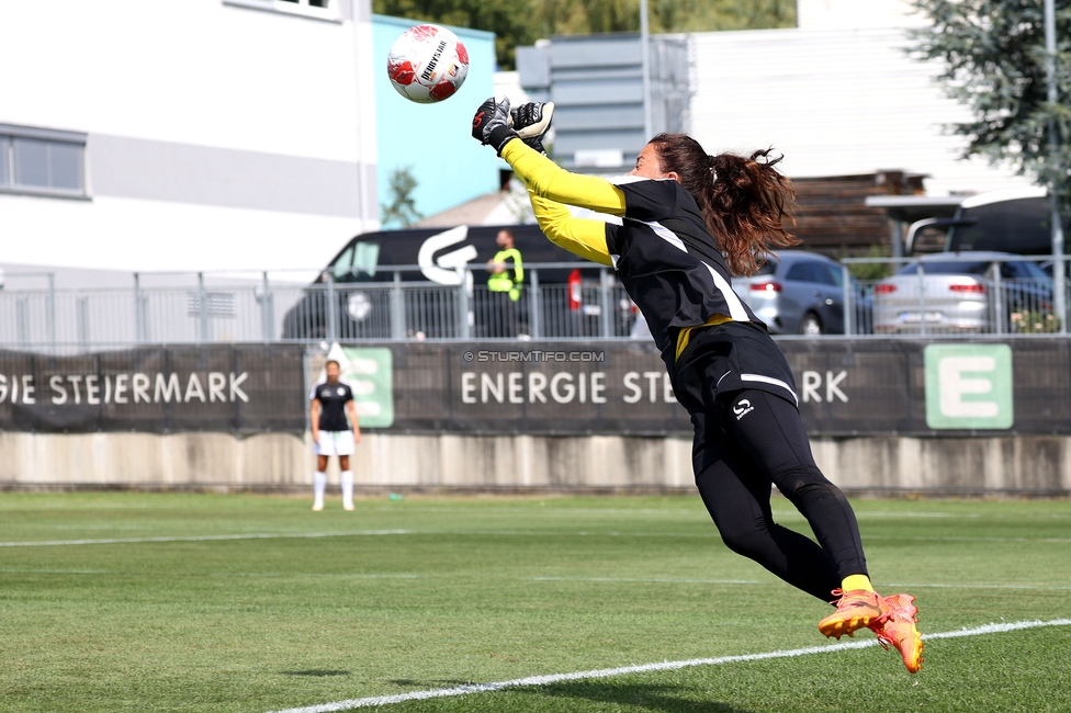 Sturm Damen - Austria Wien
OEFB Frauen Bundesliga, 2. Runde, SK Sturm Graz Damen - FK Austria Wien, Trainingszentrum Messendorf, 18.08.2024. 

Foto zeigt Vanessa Gritzner (Sturm Damen)
