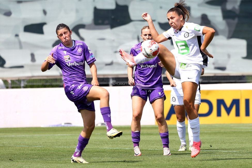 Sturm Damen - Austria Wien
OEFB Frauen Bundesliga, 2. Runde, SK Sturm Graz Damen - FK Austria Wien, Trainingszentrum Messendorf, 18.08.2024. 

Foto zeigt Ruzika Krajinovic (Sturm Damen)
