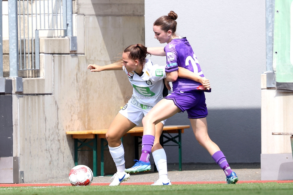 Sturm Damen - Austria Wien
OEFB Frauen Bundesliga, 2. Runde, SK Sturm Graz Damen - FK Austria Wien, Trainingszentrum Messendorf, 18.08.2024. 

Foto zeigt Julia Keutz (Sturm Damen)
