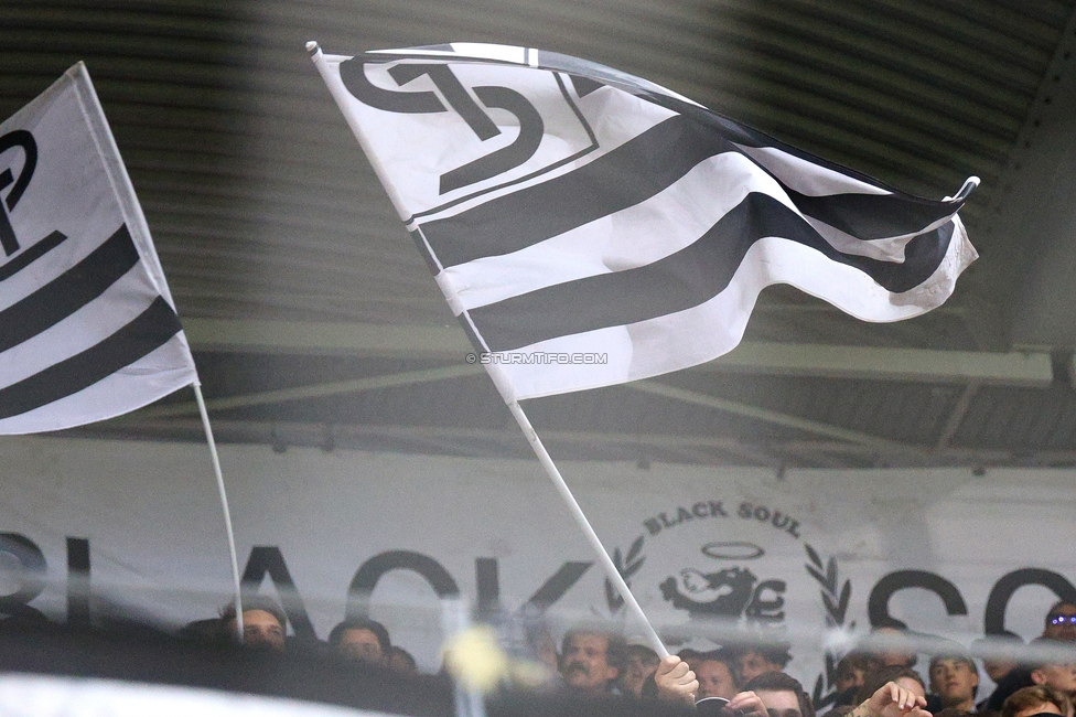 Sturm Graz - Tirol
Oesterreichische Fussball Bundesliga, 5. Runde, SK Sturm Graz - WSG Tirol, Stadion Liebenau Graz, 31.08.2024. 

Foto zeigt Fans von Sturm
