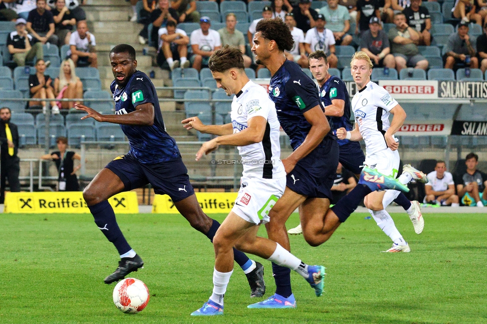 Sturm Graz - Tirol
Oesterreichische Fussball Bundesliga, 5. Runde, SK Sturm Graz - WSG Tirol, Stadion Liebenau Graz, 31.08.2024. 

Foto zeigt Leon Grgic (Sturm)
