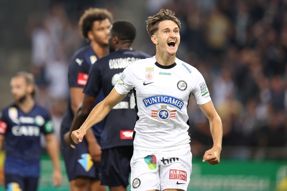 Sturm Graz - Tirol
Oesterreichische Fussball Bundesliga, 5. Runde, SK Sturm Graz - WSG Tirol, Stadion Liebenau Graz, 31.08.2024. 

Foto zeigt Leon Grgic (Sturm)
