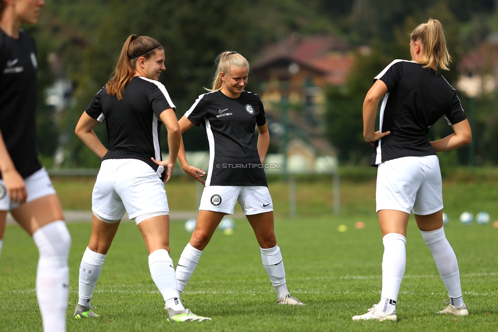 Austria Klagenfurt - Sturm Graz Damen
SPORTLAND Niederoesterreich Frauen Cup, Austria Klagenfurt - SK Sturm Graz, Sport- und Freizeitzentrum Friedlach Glanegg, 08.09.2024. 

Foto zeigt die Mannschaft der Sturm Damen
