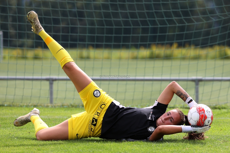 Austria Klagenfurt - Sturm Graz Damen
SPORTLAND Niederoesterreich Frauen Cup, Austria Klagenfurt - SK Sturm Graz, Sport- und Freizeitzentrum Friedlach Glanegg, 08.09.2024. 

Foto zeigt Lourdes Romero (Sturm Damen)
