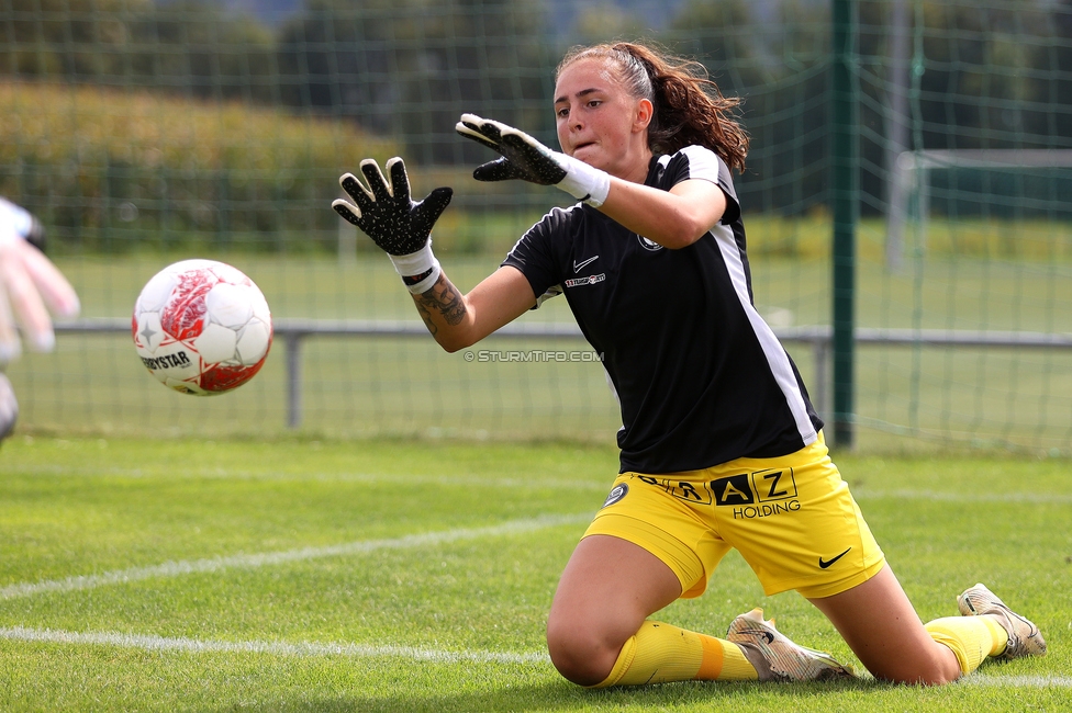 Austria Klagenfurt - Sturm Graz Damen
SPORTLAND Niederoesterreich Frauen Cup, Austria Klagenfurt - SK Sturm Graz, Sport- und Freizeitzentrum Friedlach Glanegg, 08.09.2024. 

Foto zeigt Lourdes Romero (Sturm Damen)
