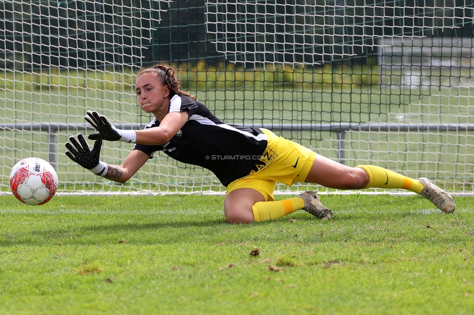 Austria Klagenfurt - Sturm Graz Damen
SPORTLAND Niederoesterreich Frauen Cup, Austria Klagenfurt - SK Sturm Graz, Sport- und Freizeitzentrum Friedlach Glanegg, 08.09.2024. 

Foto zeigt Lourdes Romero (Sturm Damen)
