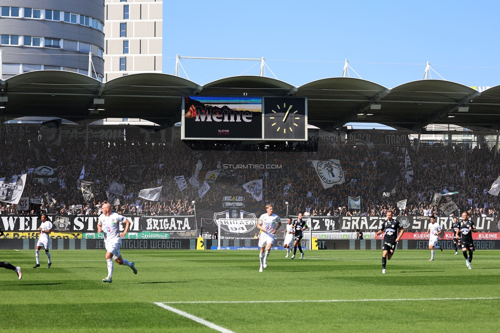 Sturm Graz - Wolfsberg
Oesterreichische Fussball Bundesliga, 7. Runde, SK Sturm Graz - Wolfsberger AC, Stadion Liebenau Graz, 22.09.2024. 

Foto zeigt Fans von Sturm
