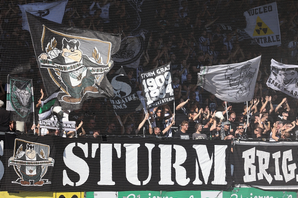 Sturm Graz - WAC
Oesterreichische Fussball Bundesliga, 6. Runde, SK Sturm Graz - Wolfsberger AC, Stadion Liebenau Graz, 22.09.2024. 

Foto zeigt Fans von Sturm
Schlüsselwörter: jewels