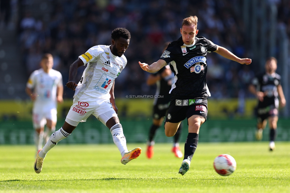 Sturm Graz - Wolfsberg
Oesterreichische Fussball Bundesliga, 7. Runde, SK Sturm Graz - Wolfsberger AC, Stadion Liebenau Graz, 22.09.2024. 

Foto zeigt Lovro Zvonarek (Sturm)
