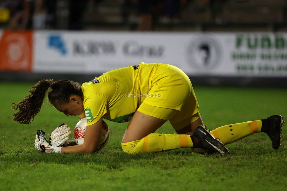 Sturm Damen - St. Poelten
OEFB Frauen Bundesliga, 4. Runde, SK Sturm Graz Damen - SKN St. Poelten, Gruabn Graz, 22.09.2024. 

Foto zeigt Lourdes Romero (Sturm Damen)
