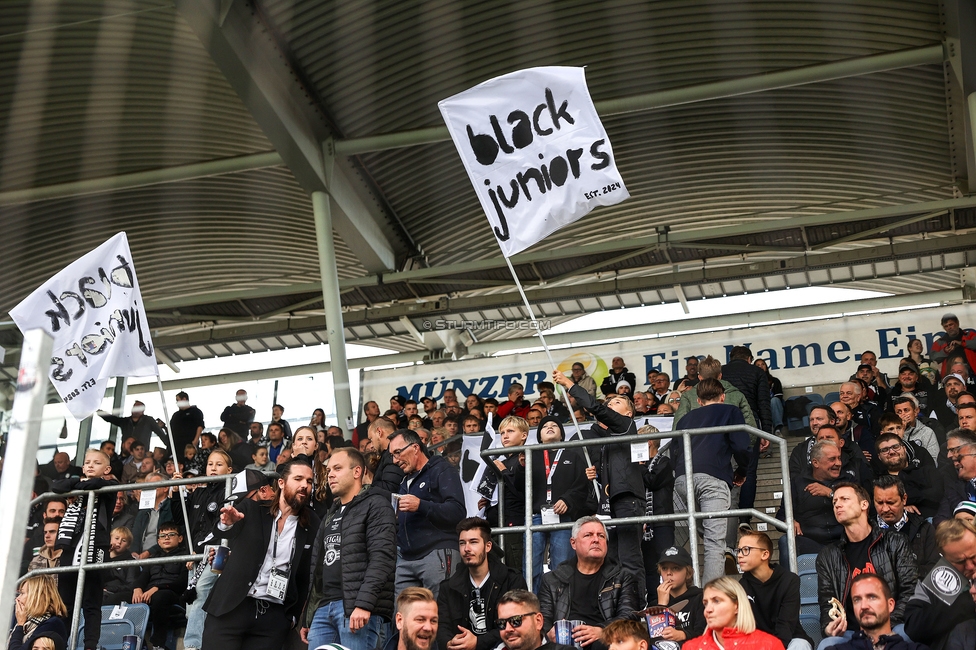 Sturm Graz - Salzburg
Oesterreichische Fussball Bundesliga, 9. Runde, SK Sturm Graz - RB Salzburg, Stadion Liebenau Graz, 06.10.2024. 

Foto zeigt Fans von Sturm
