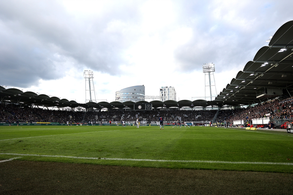 Sturm Graz - Salzburg
Oesterreichische Fussball Bundesliga, 9. Runde, SK Sturm Graz - RB Salzburg, Stadion Liebenau Graz, 06.10.2024. 

Foto zeigt Fans von Sturm
