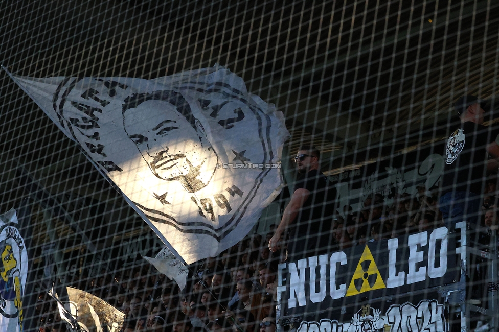 Sturm Graz - Salzburg
Oesterreichische Fussball Bundesliga, 9. Runde, SK Sturm Graz - RB Salzburg, Stadion Liebenau Graz, 06.10.2024. 

Foto zeigt Fans von Sturm
