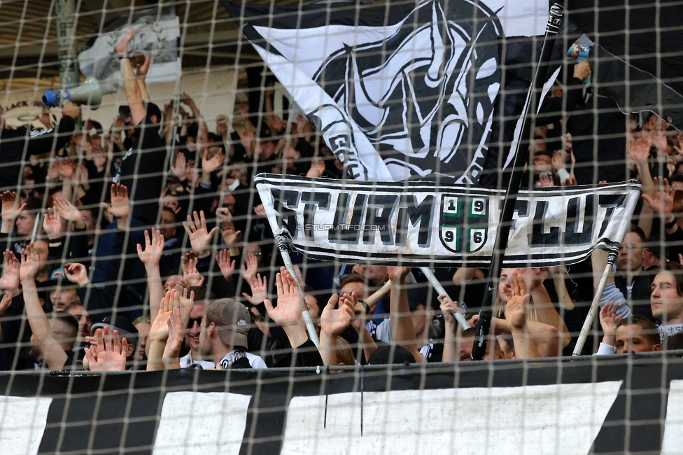 Sturm Graz - Salzburg
Oesterreichische Fussball Bundesliga, 9. Runde, SK Sturm Graz - RB Salzburg, Stadion Liebenau Graz, 06.10.2024. 

Foto zeigt Fans von Sturm
