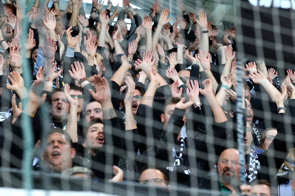 Sturm Graz - Salzburg
Oesterreichische Fussball Bundesliga, 9. Runde, SK Sturm Graz - RB Salzburg, Stadion Liebenau Graz, 06.10.2024. 

Foto zeigt Fans von Sturm
