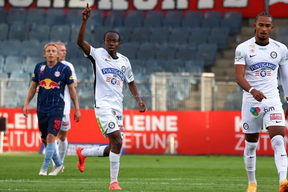 Sturm Graz - Salzburg
Oesterreichische Fussball Bundesliga, 9. Runde, SK Sturm Graz - RB Salzburg, Stadion Liebenau Graz, 06.10.2024. 

Foto zeigt Malick Junior Yalcouye (Sturm)
