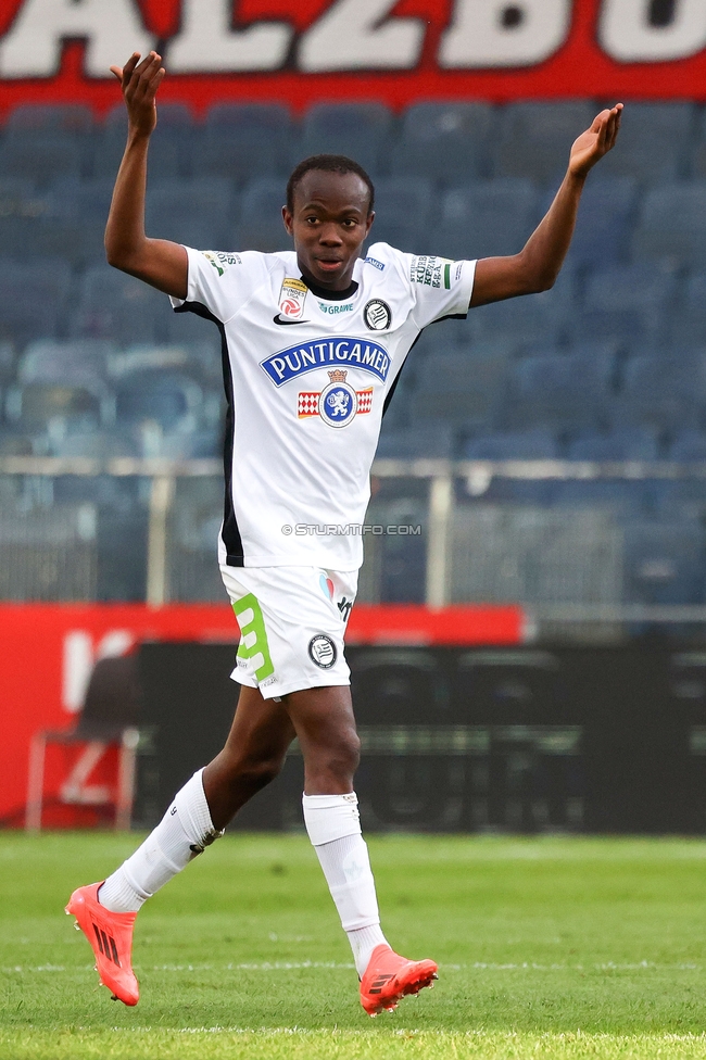 Sturm Graz - Salzburg
Oesterreichische Fussball Bundesliga, 9. Runde, SK Sturm Graz - RB Salzburg, Stadion Liebenau Graz, 06.10.2024. 

Foto zeigt Malick Junior Yalcouye (Sturm)
