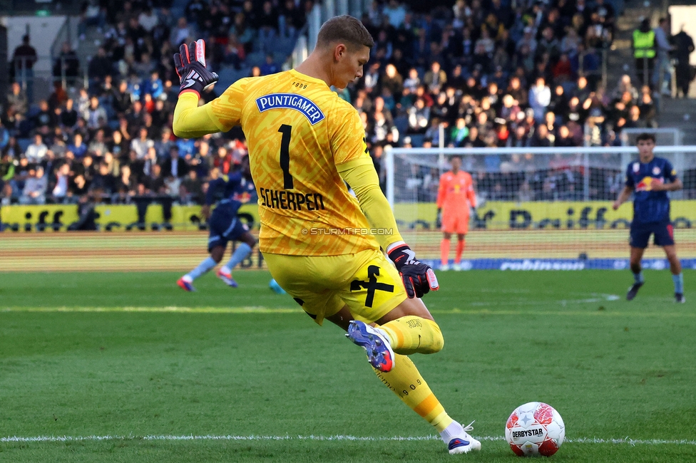 Sturm Graz - Salzburg
Oesterreichische Fussball Bundesliga, 9. Runde, SK Sturm Graz - RB Salzburg, Stadion Liebenau Graz, 06.10.2024. 

Foto zeigt Kjell Scherpen (Sturm)
