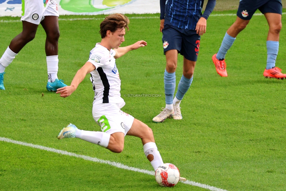 Sturm Graz - Salzburg
Oesterreichische Fussball Bundesliga, 9. Runde, SK Sturm Graz - RB Salzburg, Stadion Liebenau Graz, 06.10.2024. 

Foto zeigt William Boeving (Sturm)
