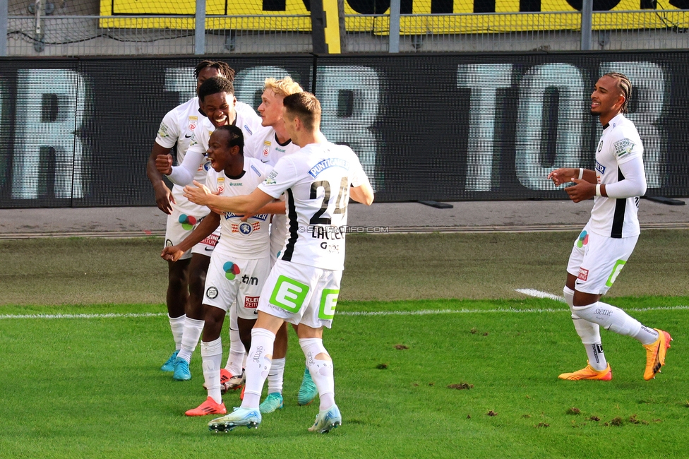 Sturm Graz - Salzburg
Oesterreichische Fussball Bundesliga, 9. Runde, SK Sturm Graz - RB Salzburg, Stadion Liebenau Graz, 06.10.2024. 

Foto zeigt Malick Junior Yalcouye (Sturm)
