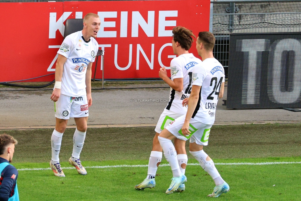 Sturm Graz - Salzburg
Oesterreichische Fussball Bundesliga, 9. Runde, SK Sturm Graz - RB Salzburg, Stadion Liebenau Graz, 06.10.2024. 

Foto zeigt Mika Biereth (Sturm)
