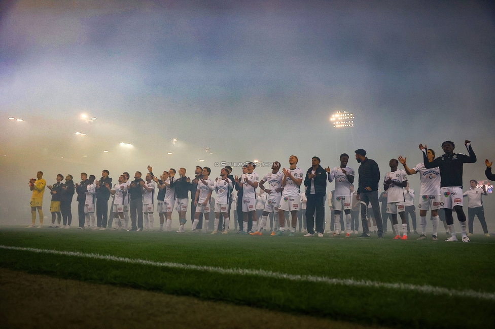 Sturm Graz - Salzburg
Oesterreichische Fussball Bundesliga, 9. Runde, SK Sturm Graz - RB Salzburg, Stadion Liebenau Graz, 06.10.2024. 

Foto zeigt die Mannschaft von Sturm
