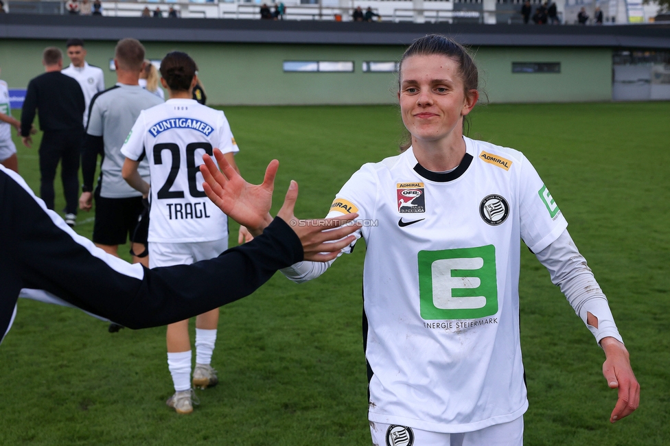 Sturm Damen - Altach
OEFB Frauen Bundesliga, 6. Runde, SK Sturm Graz Damen - SCR Altach, MURAUER Bier Arena - StFV Graz, 06.10.2024. 

Foto zeigt Camilla Nielsen (Sturm Damen)
