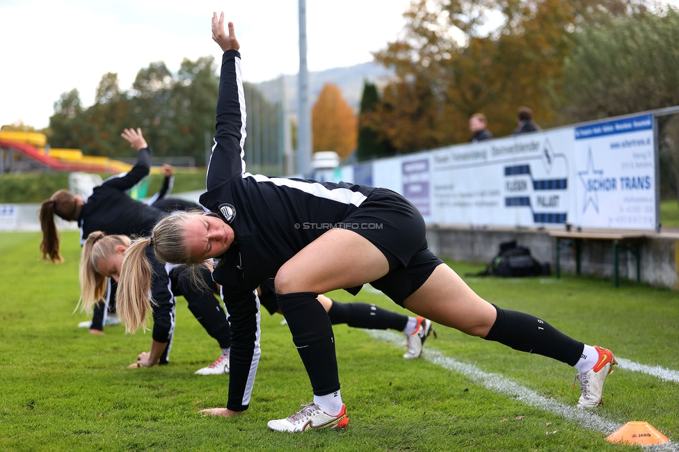 Sturm Damen - LASK
OEFB Frauen Bundesliga, 7. Runde, SK Sturm Graz Damen - LASK Damen, Anton Koch Stadion Hollenegg, 12.10.2024. 

Foto zeigt Laura Lillholm-Petersen (Sturm Damen)
