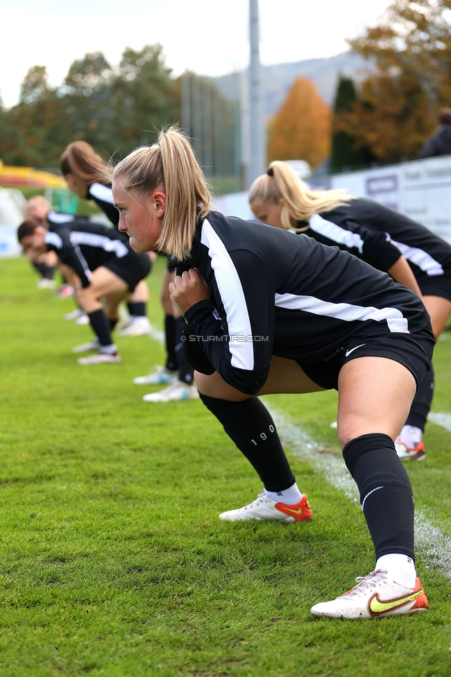 Sturm Damen - LASK
OEFB Frauen Bundesliga, 7. Runde, SK Sturm Graz Damen - LASK Damen, Anton Koch Stadion Hollenegg, 12.10.2024. 

Foto zeigt Laura Lillholm-Petersen (Sturm Damen)
