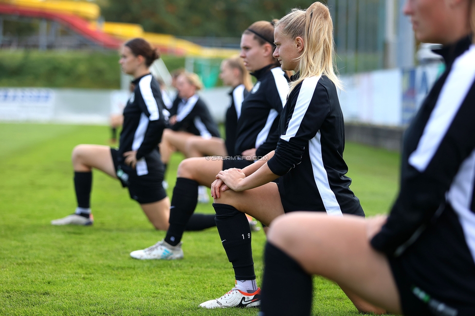 Sturm Damen - LASK
OEFB Frauen Bundesliga, 7. Runde, SK Sturm Graz Damen - LASK Damen, Anton Koch Stadion Hollenegg, 12.10.2024. 

Foto zeigt Sandra Jakobsen (Sturm Damen)
