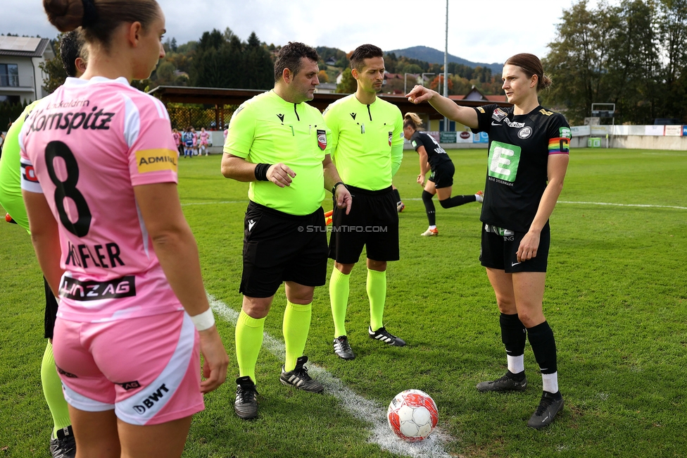 Sturm Damen - LASK
OEFB Frauen Bundesliga, 7. Runde, SK Sturm Graz Damen - LASK Damen, Anton Koch Stadion Hollenegg, 12.10.2024. 

Foto zeigt Sophie Maierhofer (Sturm Damen)
