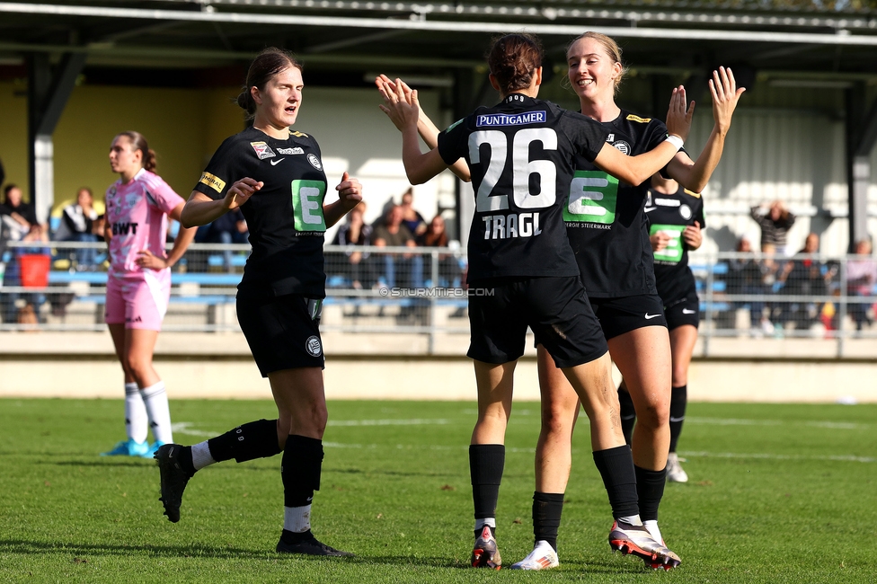 Sturm Damen - LASK
OEFB Frauen Bundesliga, 7. Runde, SK Sturm Graz Damen - LASK Damen, Anton Koch Stadion Hollenegg, 12.10.2024. 

Foto zeigt Leonie Christin Tragl (Sturm Damen)
