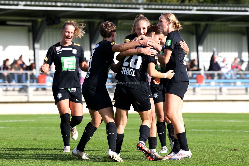 Sturm Damen - LASK
OEFB Frauen Bundesliga, 7. Runde, SK Sturm Graz Damen - LASK Damen, Anton Koch Stadion Hollenegg, 12.10.2024. 

Foto zeigt Leonie Christin Tragl (Sturm Damen)
