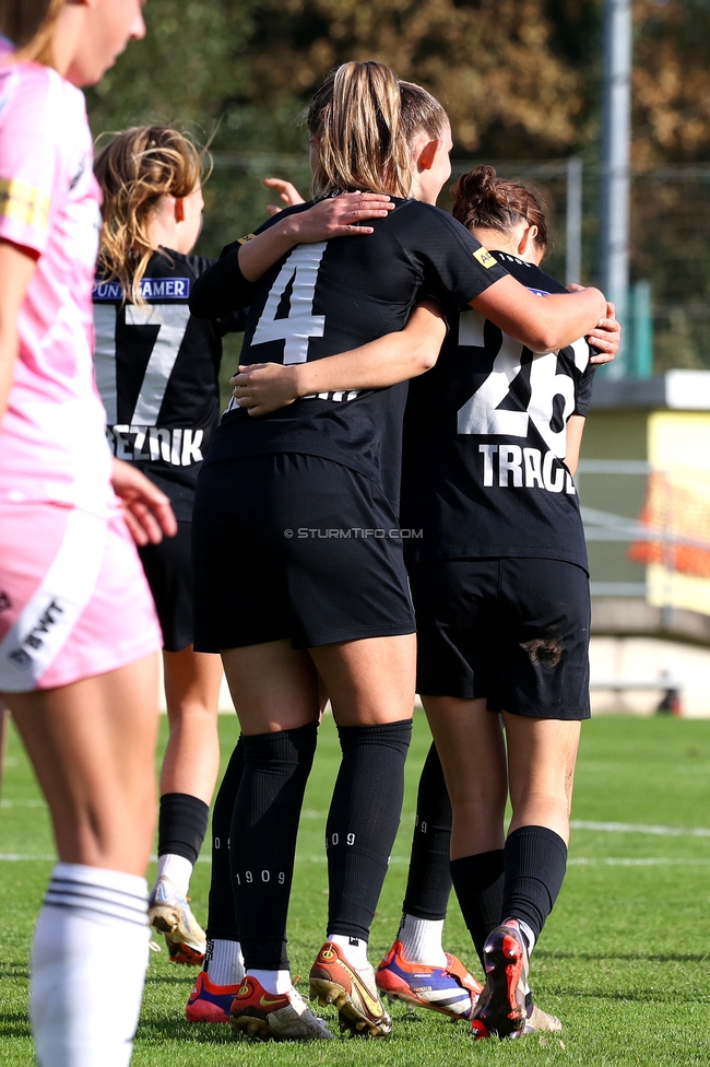 Sturm Damen - LASK
OEFB Frauen Bundesliga, 7. Runde, SK Sturm Graz Damen - LASK Damen, Anton Koch Stadion Hollenegg, 12.10.2024. 

Foto zeigt Leonie Christin Tragl (Sturm Damen)
