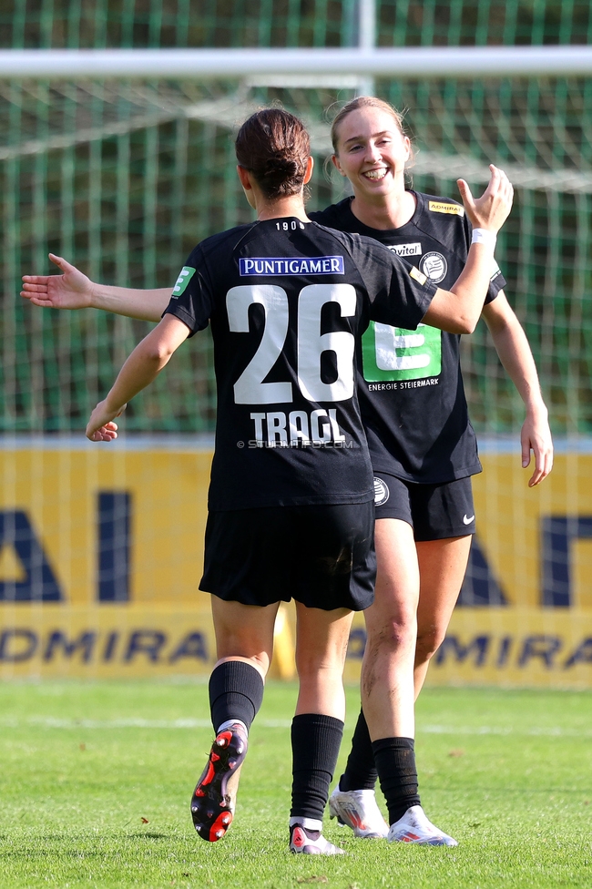 Sturm Damen - LASK
OEFB Frauen Bundesliga, 7. Runde, SK Sturm Graz Damen - LASK Damen, Anton Koch Stadion Hollenegg, 12.10.2024. 

Foto zeigt Leonie Christin Tragl (Sturm Damen)
