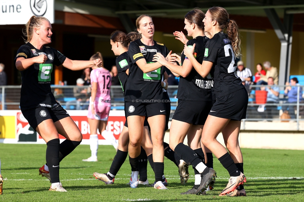 Sturm Damen - LASK
OEFB Frauen Bundesliga, 7. Runde, SK Sturm Graz Damen - LASK Damen, Anton Koch Stadion Hollenegg, 12.10.2024. 

Foto zeigt Sophie Maierhofer (Sturm Damen)
