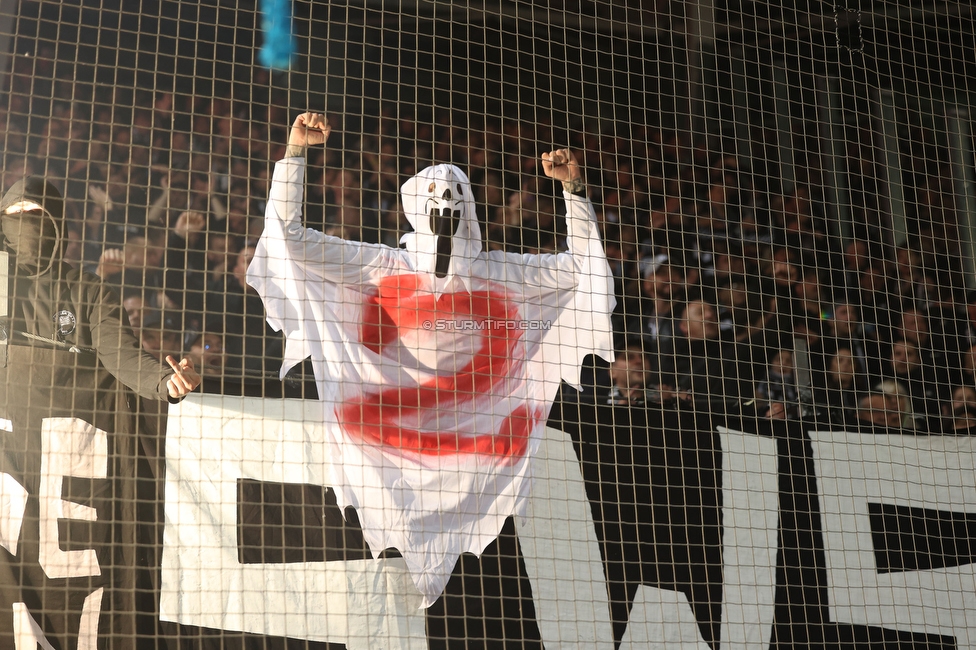 Sturm Graz - GAK
Oesterreichische Fussball Bundesliga, 10. Runde, SK Sturm Graz - Grazer AK, Stadion Liebenau Graz, 19.10.2024. 

Foto zeigt Fans von Sturm
Schlüsselwörter: sws