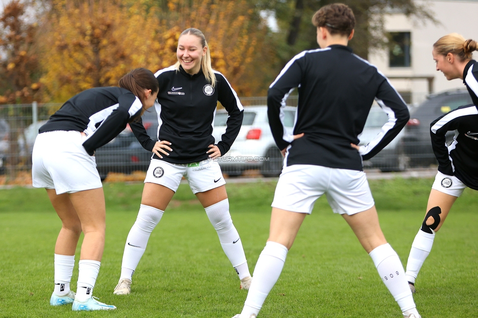 Sturm Damen - Lustenau
OEFB Frauen Bundesliga, 9. Runde, SK Sturm Graz Damen - SPG FC Lustenau FC Dornbirn Ladies, MURAUER Bier Arena - StFV Graz, 03.11.2024. 

Foto zeigt Anna Wirnsberger (Sturm Damen)
