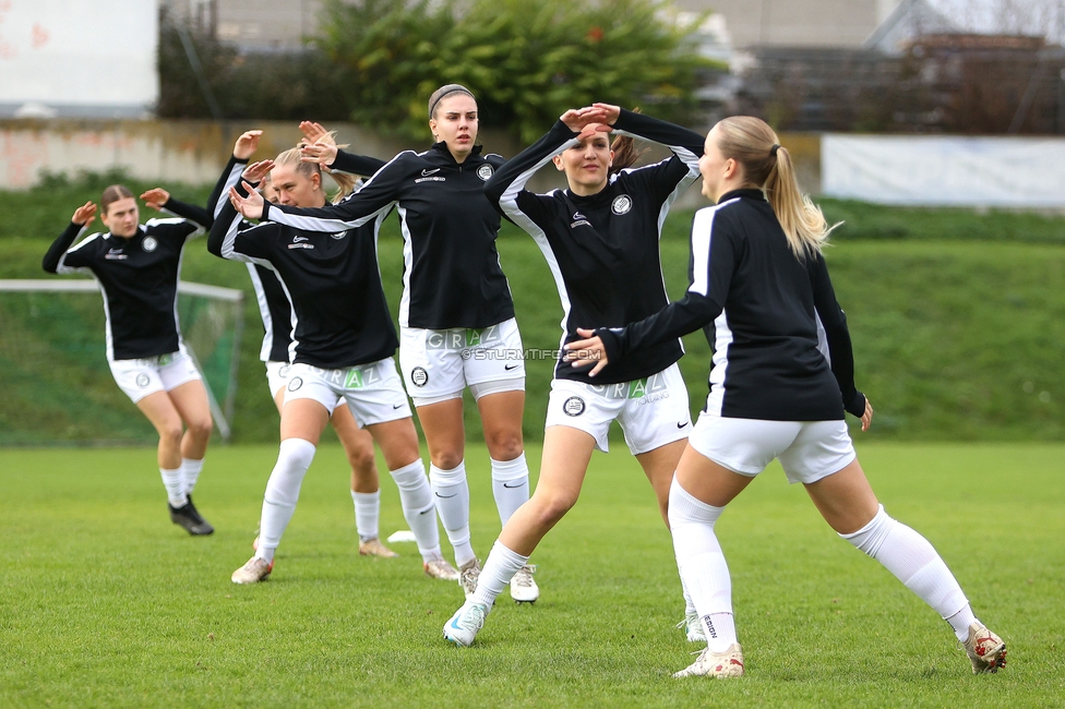 Sturm Damen - Lustenau
OEFB Frauen Bundesliga, 9. Runde, SK Sturm Graz Damen - SPG FC Lustenau FC Dornbirn Ladies, MURAUER Bier Arena - StFV Graz, 03.11.2024. 

Foto zeigt Marie Spiess (Sturm Damen)
