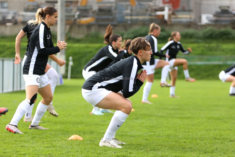 Sturm Damen - Lustenau
OEFB Frauen Bundesliga, 9. Runde, SK Sturm Graz Damen - SPG FC Lustenau FC Dornbirn Ladies, MURAUER Bier Arena - StFV Graz, 03.11.2024. 

Foto zeigt Pauline Deutsch (Sturm Damen)
