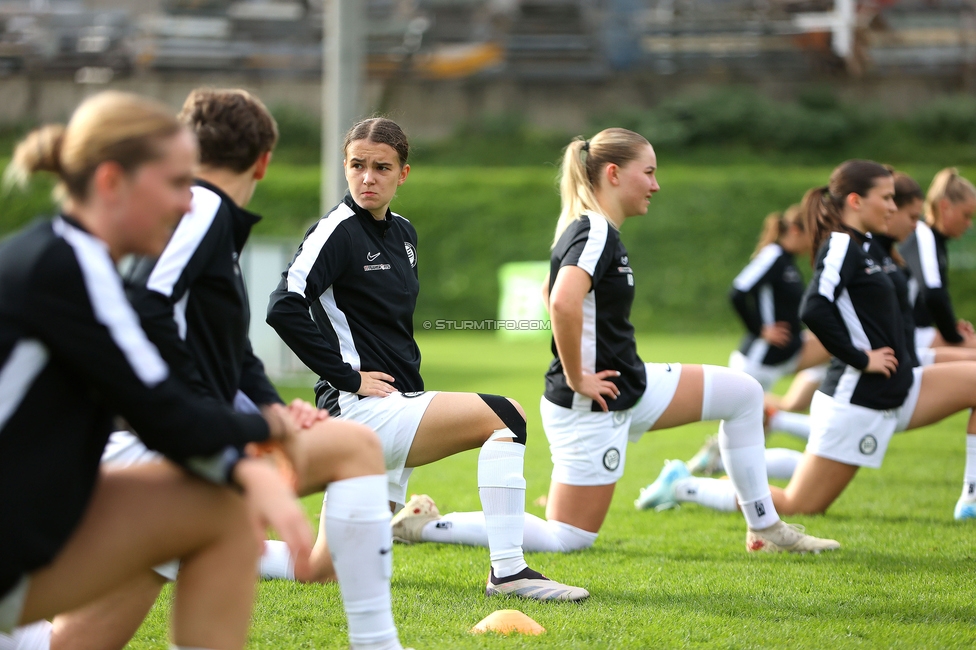 Sturm Damen - Lustenau
OEFB Frauen Bundesliga, 9. Runde, SK Sturm Graz Damen - SPG FC Lustenau FC Dornbirn Ladies, MURAUER Bier Arena - StFV Graz, 03.11.2024. 

Foto zeigt Leonie Christin Tragl (Sturm Damen)
