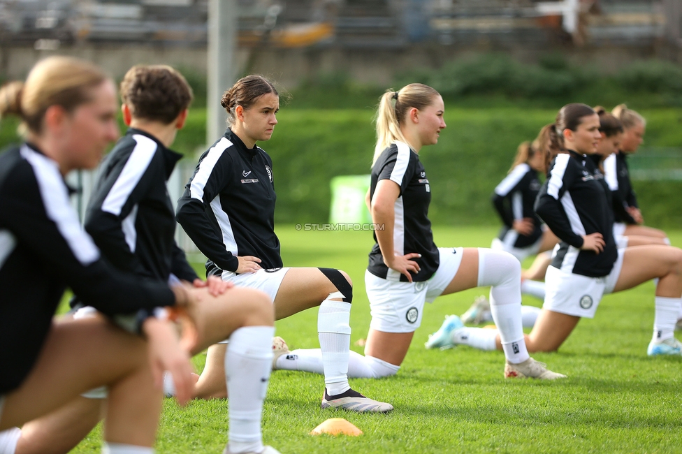 Sturm Damen - Lustenau
OEFB Frauen Bundesliga, 9. Runde, SK Sturm Graz Damen - SPG FC Lustenau FC Dornbirn Ladies, MURAUER Bier Arena - StFV Graz, 03.11.2024. 

Foto zeigt Leonie Christin Tragl (Sturm Damen)
