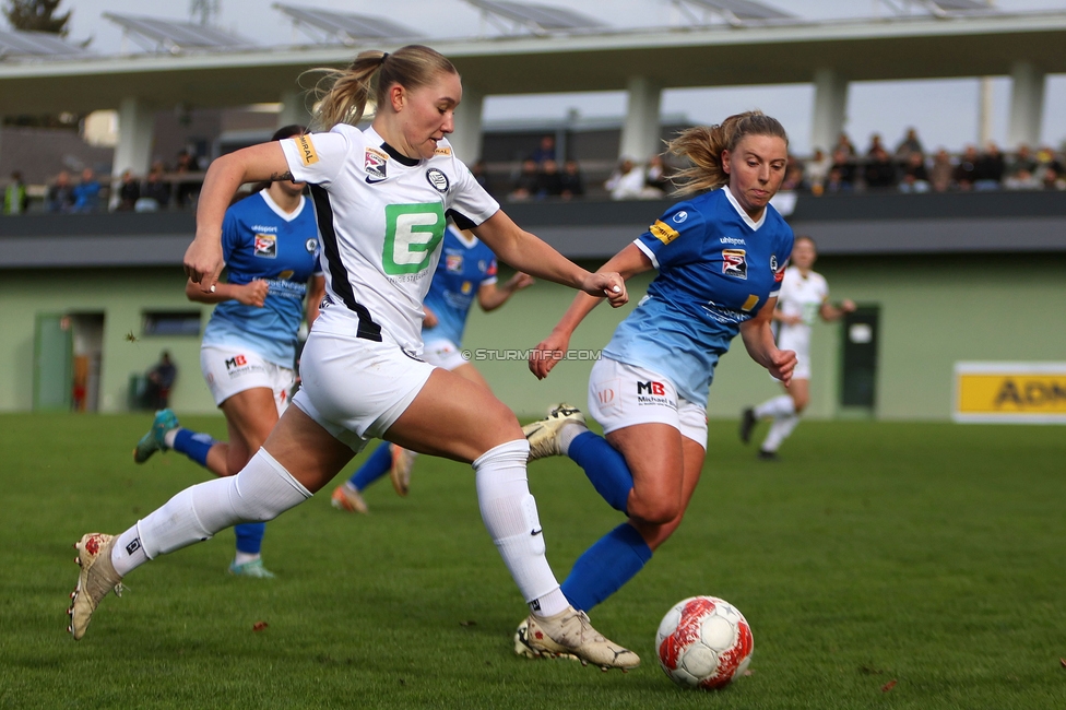 Sturm Damen - Lustenau
OEFB Frauen Bundesliga, 9. Runde, SK Sturm Graz Damen - SPG FC Lustenau FC Dornbirn Ladies, MURAUER Bier Arena - StFV Graz, 03.11.2024. 

Foto zeigt Anna Wirnsberger (Sturm Damen)
