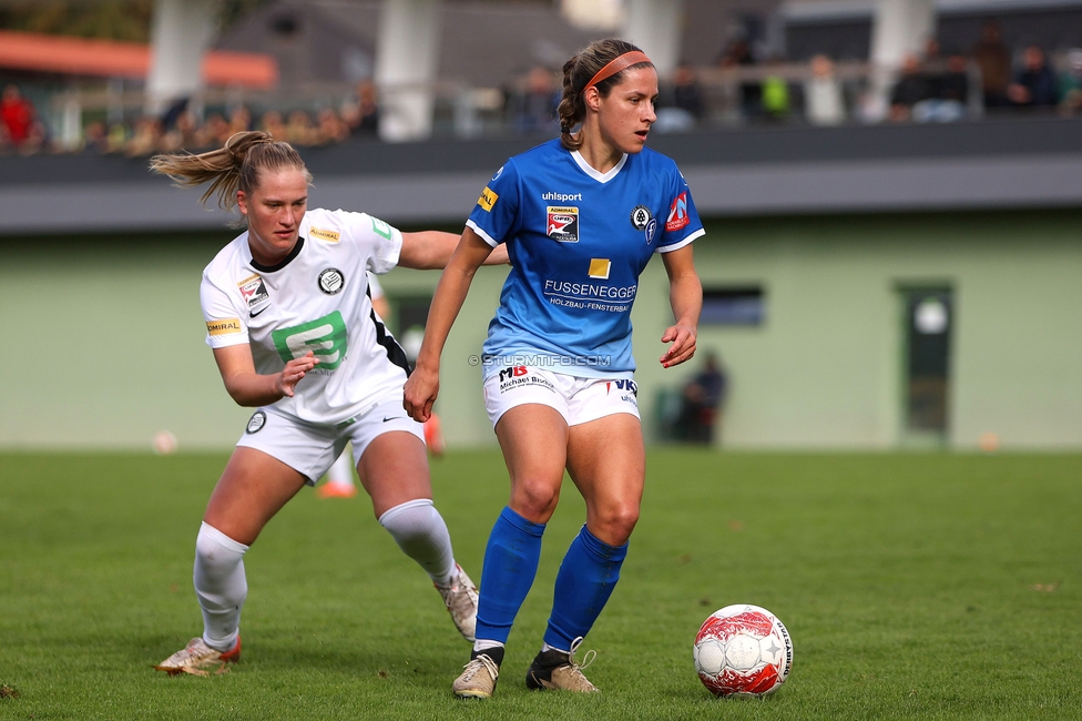 Sturm Damen - Lustenau
OEFB Frauen Bundesliga, 9. Runde, SK Sturm Graz Damen - SPG FC Lustenau FC Dornbirn Ladies, MURAUER Bier Arena - StFV Graz, 03.11.2024. 

Foto zeigt Laura Lillholm-Petersen (Sturm Damen)
