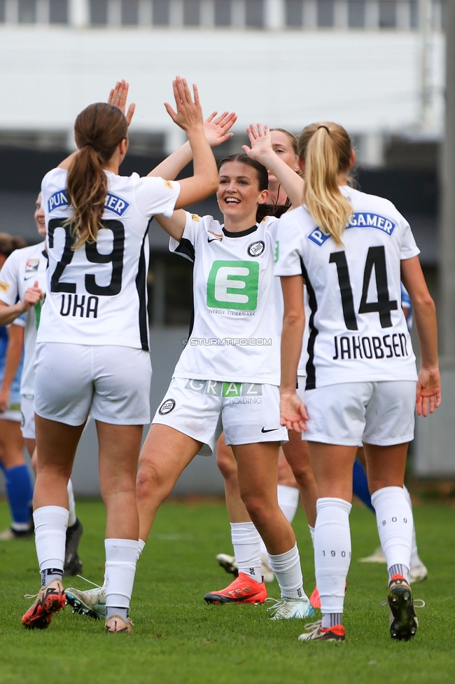 Sturm Damen - Lustenau
OEFB Frauen Bundesliga, 9. Runde, SK Sturm Graz Damen - SPG FC Lustenau FC Dornbirn Ladies, MURAUER Bier Arena - StFV Graz, 03.11.2024. 

Foto zeigt Marie Spiess (Sturm Damen)
