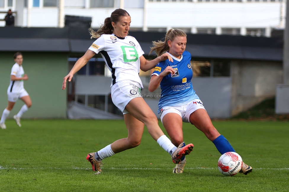 Sturm Damen - Lustenau
OEFB Frauen Bundesliga, 9. Runde, SK Sturm Graz Damen - SPG FC Lustenau FC Dornbirn Ladies, MURAUER Bier Arena - StFV Graz, 03.11.2024. 

Foto zeigt Modesta Uka (Sturm Damen)
